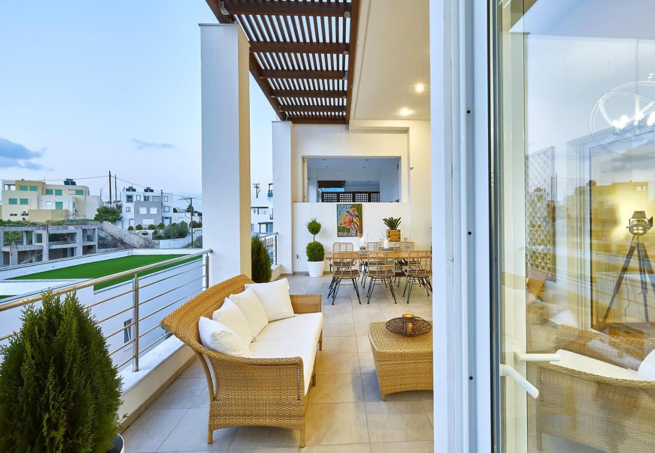 Spacious Mint Luxury Access To Private Villa Agia Pelagia (Kreta)